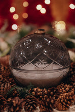 Load image into Gallery viewer, Gray Glass Ornament Candle