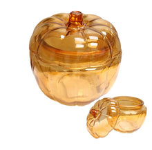 Load image into Gallery viewer, Glass Pumpkin Candle