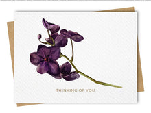 Load image into Gallery viewer, &quot;Thinking of You&quot; Sympathy Card, Includes Kraft Envelope: Square