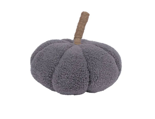Grey Sherpa Shaped Pumpkin