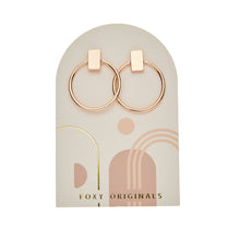 Load image into Gallery viewer, Hollis Earrings | Everyday Gold Hoops: Gold