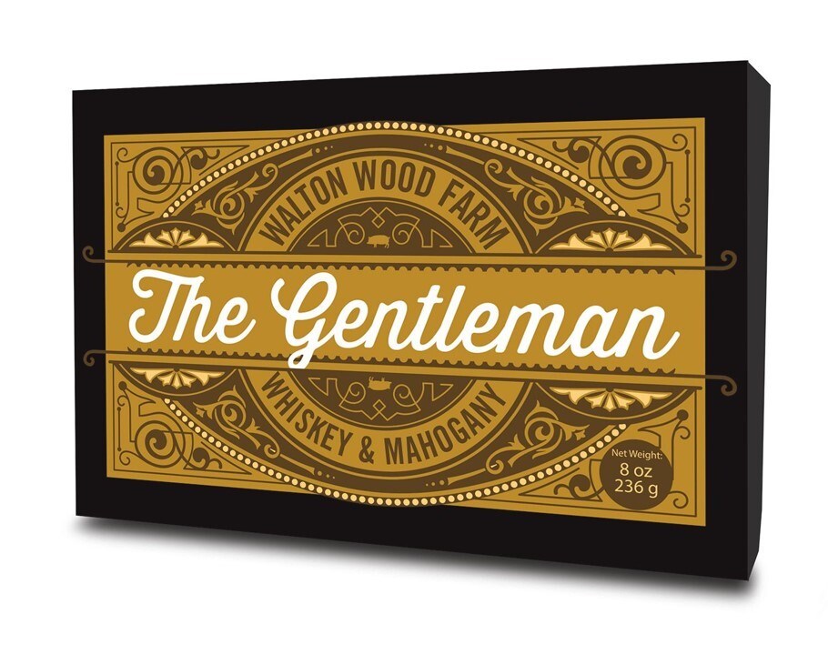 The Gentleman Soap Bar - Whiskey & Mahogany