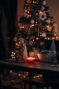 Glass Ornament Candle