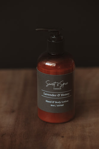Luxury Lavender & Honey Hand & Body Lotion
