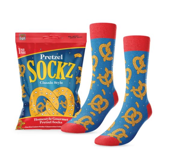 Old Fashion Pretzel Socks