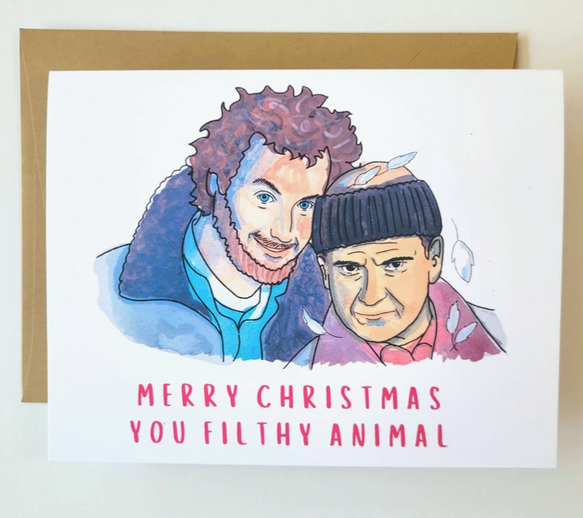 Home Alone Merry Christmas You Filthy Animal Card
