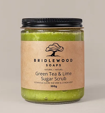 Green Tea & Lime Body Scrub - Sugar