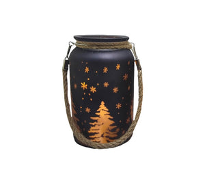 Winter Candle Lantern