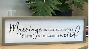 Marriage Sign