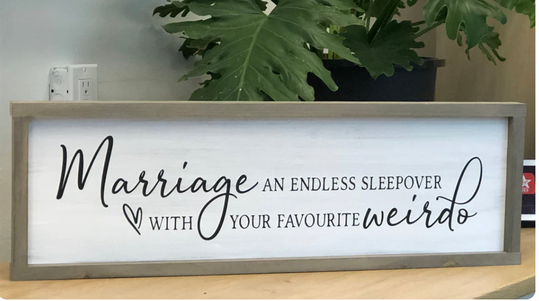 Marriage Sign