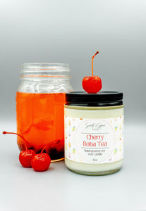 Cherry Boba Tea