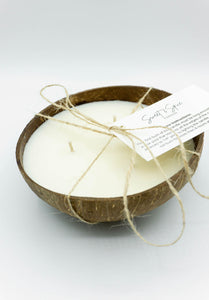 Coconut Shell Candle