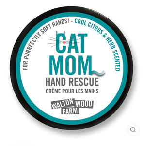 Cat Mom Hand Rescue