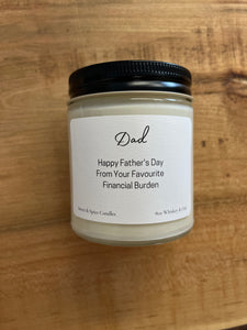 Fathers Day Candles