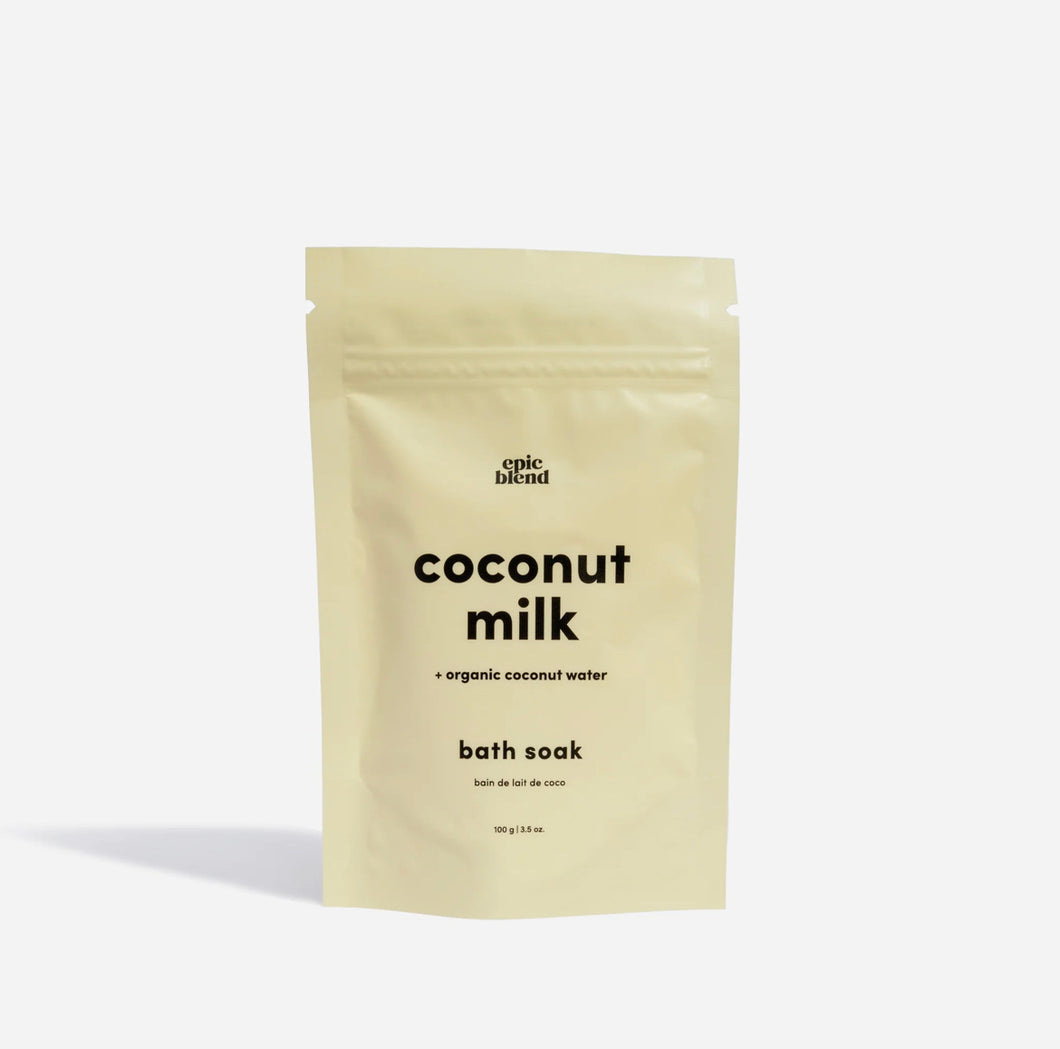 Coconut Milk Bath Soak
