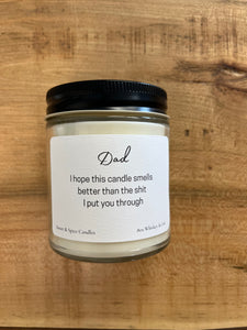 Fathers Day Candles