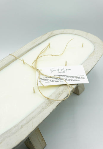 6-Wick Footed Dough Bowl