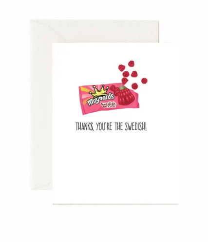 Thanks, You’re The Swedish- Card
