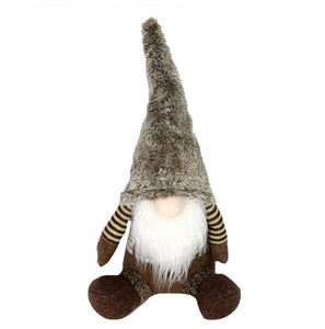 Gnome Brown - Striped