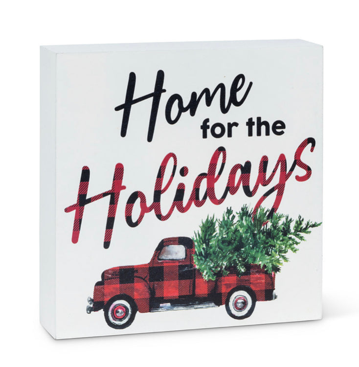 Home for the Holidays - Sign