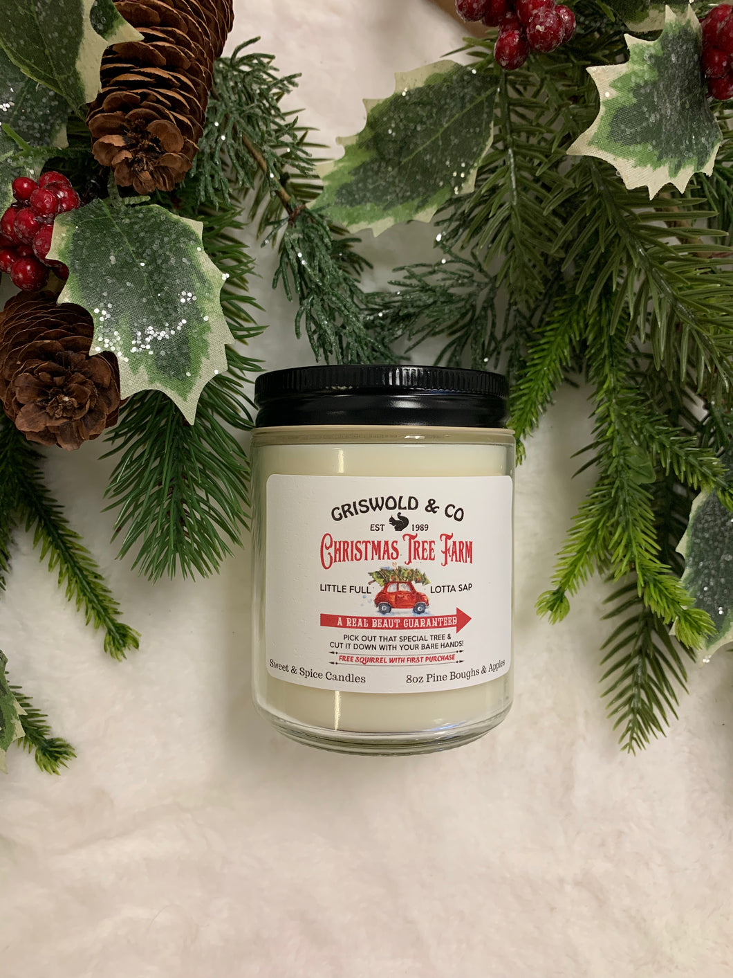 Christmas Vacation Candle