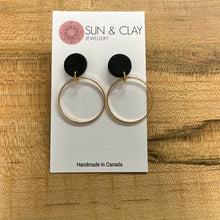 Load image into Gallery viewer, Sun &amp; Clay Earrings