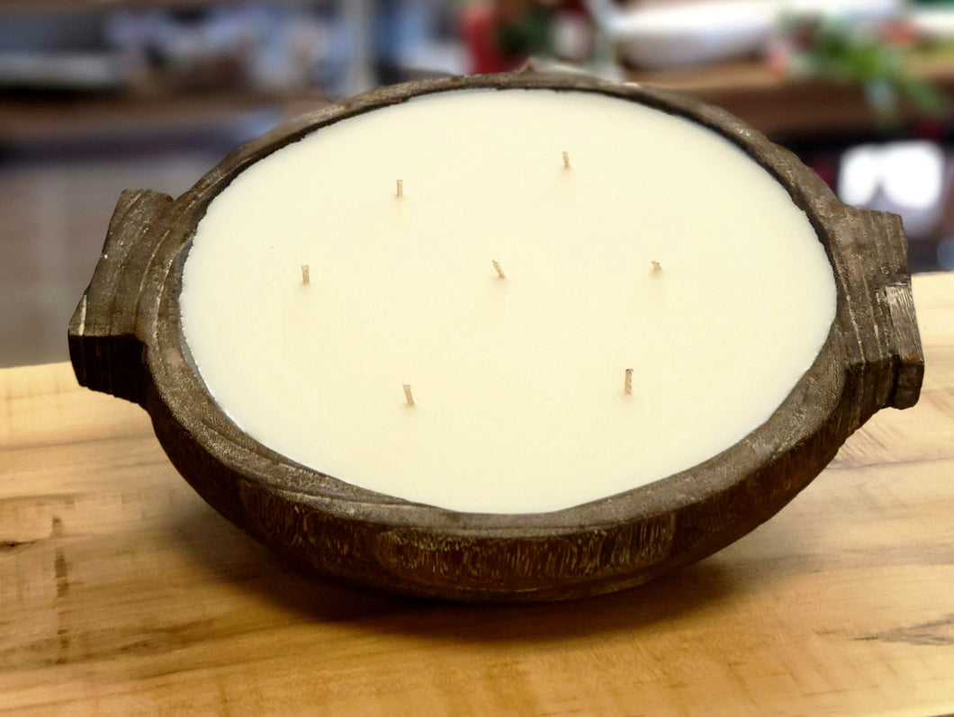 Round Dough Bowl w/handles
