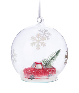 Truck in Tree Ornament