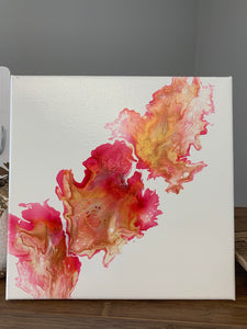 Acrylic Pour Canvas - Courdon Art