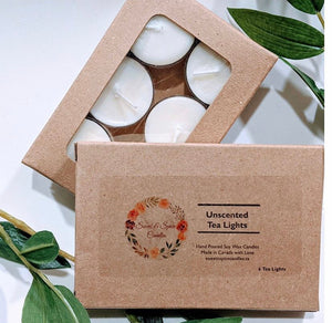 Tea Lights - 6 Pack Unscented