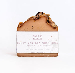 Soak- Sweet Vanilla Bean Soap
