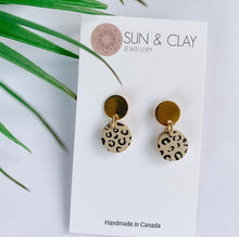 Load image into Gallery viewer, Sun &amp; Clay Earrings