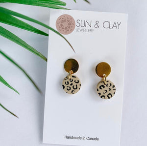 Sun & Clay Earrings