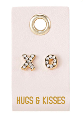 Leather Tag Earrings