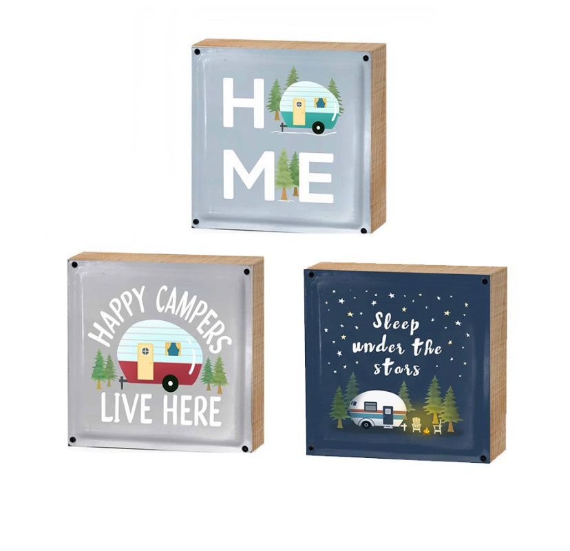 Camper signs