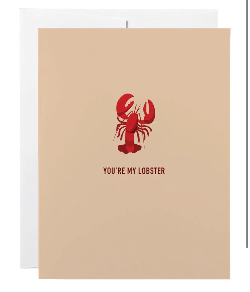 You’re My Lobster - Card