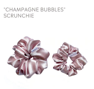Bungalow Blue Scrunchies