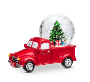Small Truck Snow Globe