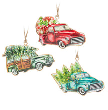 Load image into Gallery viewer, Truck With Tree Ornament