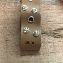 Load image into Gallery viewer, Leather Tag Earrings