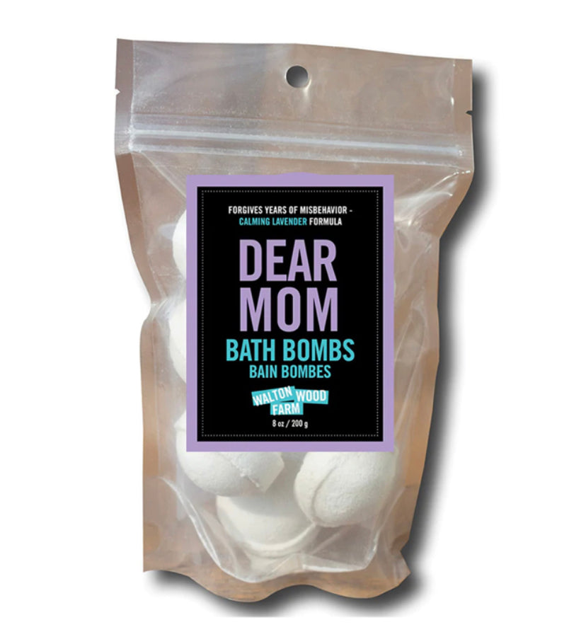 Dear Mom Bath Bombs