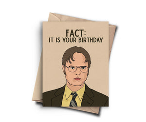 Fact: It Is Your Birthday Card