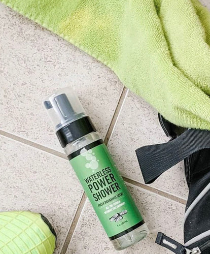 Waterless Power Shower