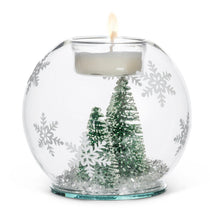 Load image into Gallery viewer, Snow Ball Tea Light Holder