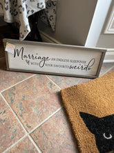 Load image into Gallery viewer, Marriage Sign