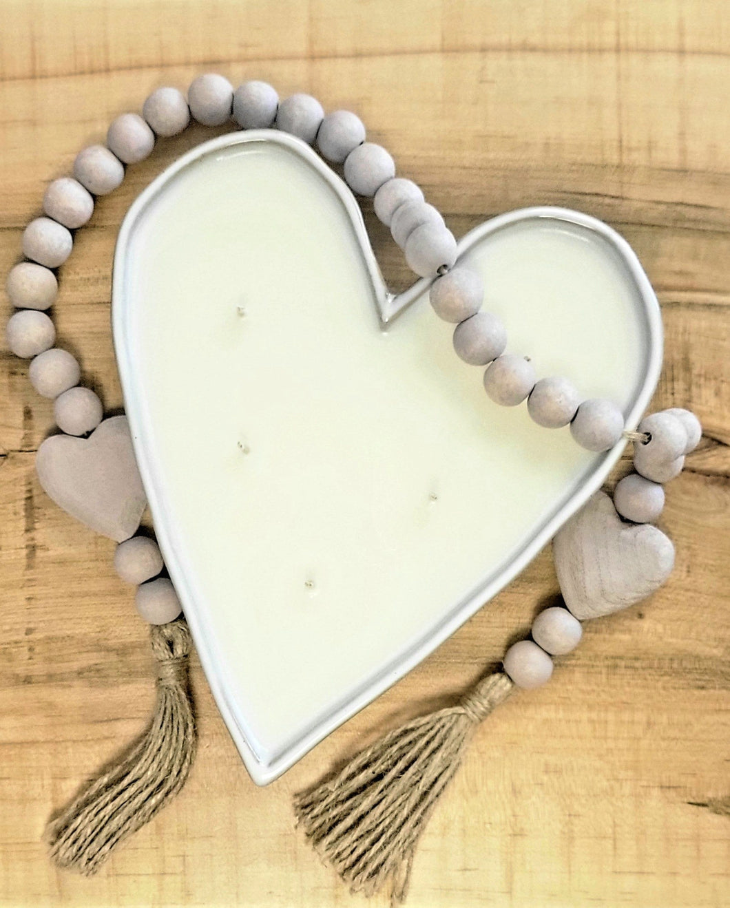 Heart Bowl Candle