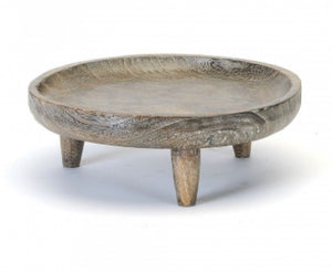 Round Wood Display