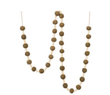 Load image into Gallery viewer, 72”L Wool felt ball garland