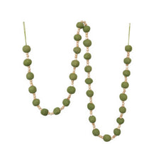 Load image into Gallery viewer, 72”L Wool felt ball garland