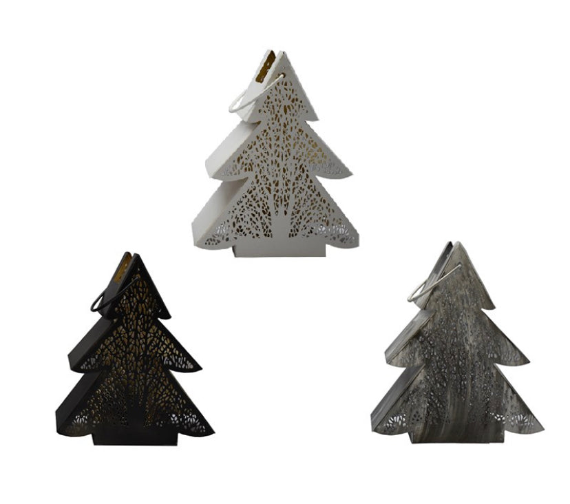 Tree Tea Light Lanterns